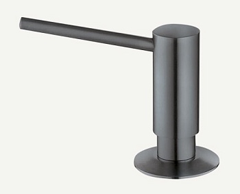 Фото товара: Falmec диспенсер для жидкого мыла, 250 мл. вороненая сталь