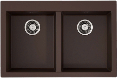 Omoikiri Bosen 80-2-DC, мойка, гранит, темный шоколад Omoikiri Bosen 80-2-DC, мойка, гранит, темный шоколад