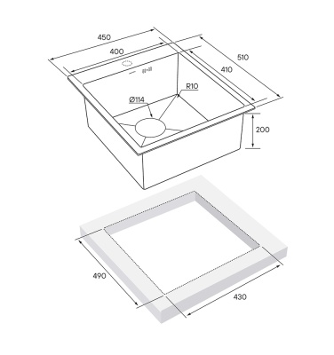 Схема встраивания