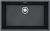 Фото товара: ALVEUS OMNI 40 GRANITAL CARBON-G91, мойка, гранит, черный (в комплекте с сифоном 1145083)