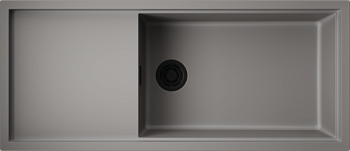Фото товара: Omoikiri Sintesi 116-GR, мойка, керамика, leningrad grey