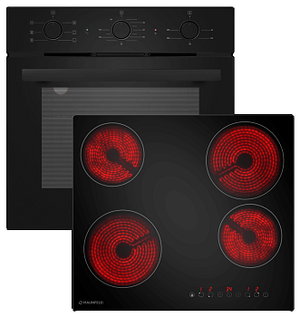 Maunfeld Basel (духовой шкаф AEOF6060B2 + варочная панель AVCE594STBK) Фото товара: Maunfeld Basel (духовой шкаф AEOF6060B2 + варочная панель AVCE594STBK)