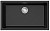 Фото товара: Omoikiri Okinoshima 76-U/I-BL, мойка, керамика, черный