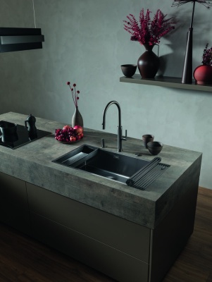 Детальное фото товара: Franke BXM 210/110-68 F-INOX, мойка, нержавеющая сталь, антрацит