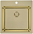 Фото товара: ALVEUS PURE MONARCH 30 GOLD-90 FS, мойка, нержавеющая сталь, медь (в компл. с выпуском без сифона)