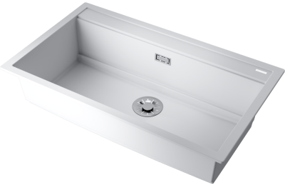 Детальное фото товара: Omoikiri Kitagawa 86-LB-WH, мойка, керамика, белый