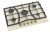 Kuppersberg FS 910 C Bronze Детальное фото товара: Kuppersberg FS 910 C Bronze газовая поверхность