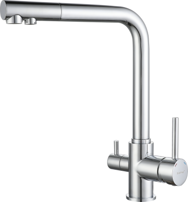 Детальное фото товара: GranFest 3611, смеситель, хром