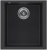 Детальное фото товара: KUCHENSTERN SUB 45, мойка, гранит, черный