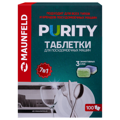 Maunfeld таблетки для посудомоечных машин MDT100ST