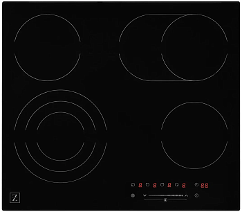 Фото товара: ZUGEL ZEH603B стеклокерамическая поверхность