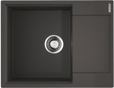 Omoikiri Daisen 65T-BL, мойка, гранит, черный Omoikiri Daisen 65T-BL, мойка, гранит, черный