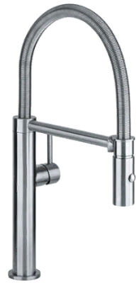 Детальное фото товара: Franke Pescara Semipro L, смеситель, оптика нержавеющей стали
