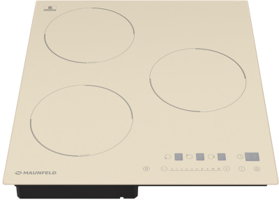 Maunfeld EVI.453-BG Детальное фото товара: Maunfeld EVI.453-BG индукционная поверхность