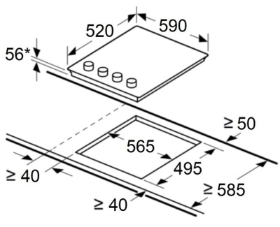 Схема встраивания
