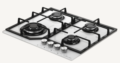 Детальное фото товара: Monsher MGG 63 Blanc газовая поверхность