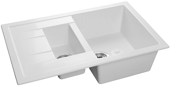 Фото товара: GranFest QUADRO GF-Q-775 KL, мойка, мрамор, иней