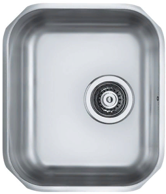 Детальное фото товара: ALVEUS VARIANT 40 SAT-90, мойка, нержавеющая сталь сатин (в комплекте с сифоном 1130550)