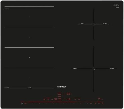 Детальное фото товара: Bosch PXE601DC1E индукционная поверхность