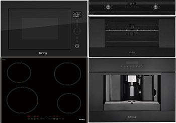 Фото товара: KORTING HI 64540 B + OKB 760 FN + KMI 825 TGN + KCM 9200 BG