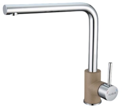 ALVEUS SELMA G55 BEIGE, смеситель, гранит, бежевый