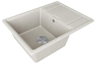 Paulmark FLUGEN 50-650, мойка, гранит, серый Детальное фото товара: Paulmark FLUGEN 50-650, мойка, гранит, серый