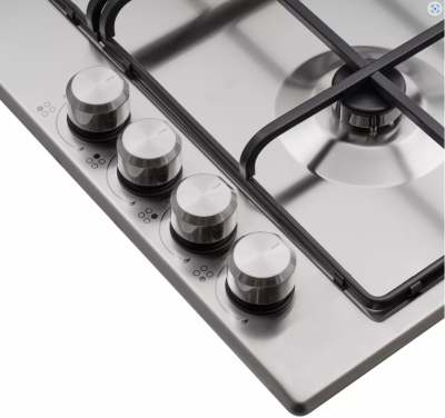 DeLonghi SLF 460 LX RUS Детальное фото товара: DeLonghi SLF 460 LX RUS газовая поверхность