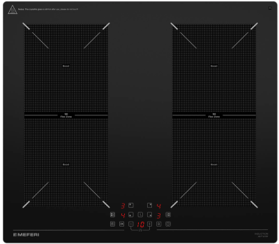 Детальное фото товара: MEFERI MIH604BK MATT ULTRA индукционная поверхность
