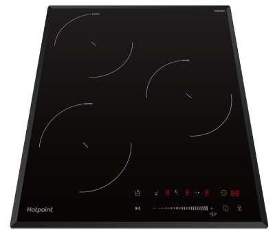 Детальное фото товара: Hotpoint HS 1445 BA индукционная поверхность