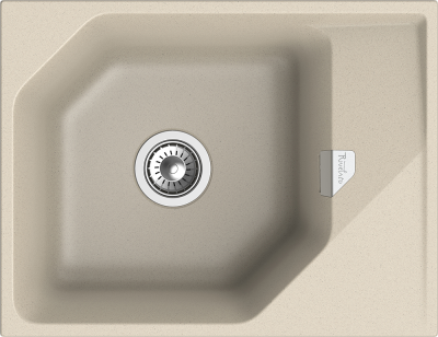 Детальное фото товара: Rivelato LOCUS LS-65 beige scuro, мойка, гранит, темно-бежевый