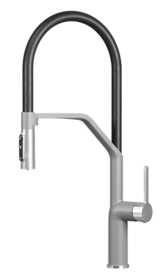 Фото товара: GRANULA 9012 смеситель, гранит, алюминиум