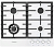 Фото товара: GEFEST ПВГ 1214-01 газовая поверхность