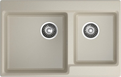 Детальное фото товара: GranFest LEVEL GF-LV-780K, мойка, мрамор, топаз