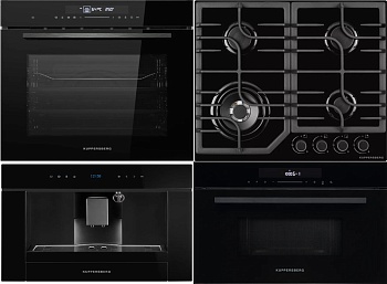 Фото товара: KUPPERSBERG FG 63 B + HT 613 BLACK + HMW 634 B + KCM 182 BLACK