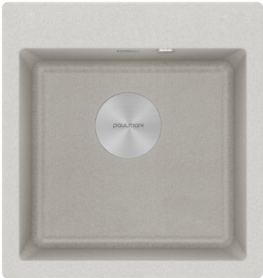 Paulmark KANTE 50, мойка, гранит, серый