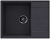 Фото товара: Maunfeld Lacrima 650 MFQS-650DGR, мойка, гранит, темно-серый