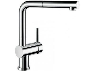 Blanco Linus-S, смеситель, хром, рычаг справа Blanco Linus-S, смеситель, хром, рычаг справа