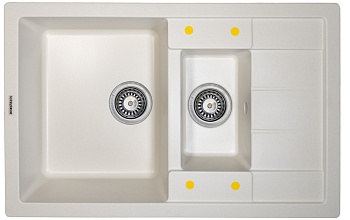 Фото товара: Ecoshtein RECHTECK 781.5, мойка, гранит, жасмин