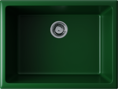 Детальное фото товара: Omoikiri Okinoshima 61-U/I-RG Glossy, мойка, керамика, royal green