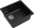 Rivelato BERKANA BK-45 nero, мойка, гранит, черный Детальное фото товара: Rivelato BERKANA BK-45 nero, мойка, гранит, черный