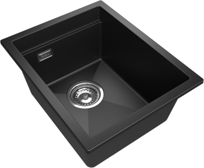 Детальное фото товара: Rivelato LINO LN-354 antracite, мойка, гранит, антрацит