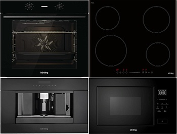 Фото товара: KORTING HI 64540 B + OKB 2820 EN + KMI 827 GN + KCM 9200 BG