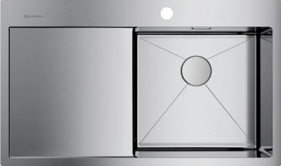 Детальное фото товара: Omoikiri Akisame 86-IN-R, мойка, нержавеющая сталь, чаша справа