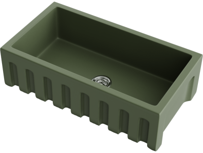 Детальное фото товара: Omoikiri Mikura 83-OL, мойка, керамика, olive