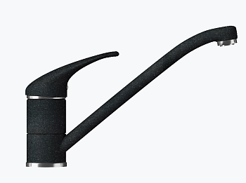 Фото товара: Polygran Низкий, смеситель, космос 316