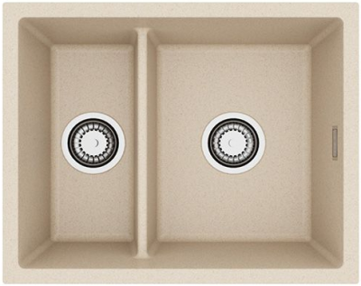 ALVEUS OMNI 50 GRANITAL TERRA-G22, мойка, гранит, песочный (в комплекте с сифоном 1150202)