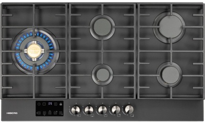 Детальное фото товара: HIBERG VM 9255 B газовая поверхность