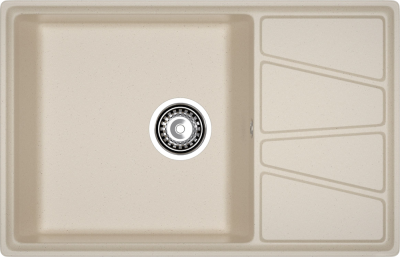 Детальное фото товара: GranFest VERTEX GF-V-780L, мойка, мрамор, кашемир