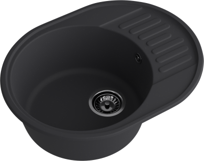 Детальное фото товара: ЭкоМ 6148, мойка, гранит, черный