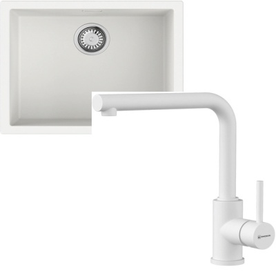 Omoikiri Yamakawa 55T-U/I-WH + Nakagawa-P-WH белый
